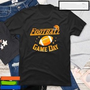 American Football Game Day Super Bowl T-Shirt Gift For Fan